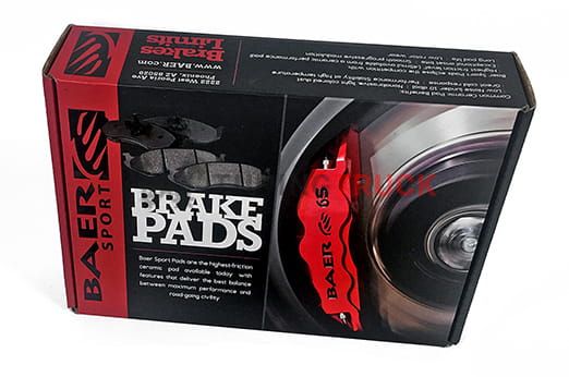 Колодки тормозные передние  BAER для Toyota Tundra  2007-16