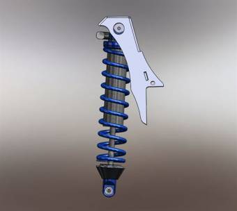 Кронштейн для установки coilover на раму 