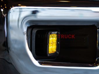 Комплект янтарных противотуманных LED-фар серия Dually SAE PRO 