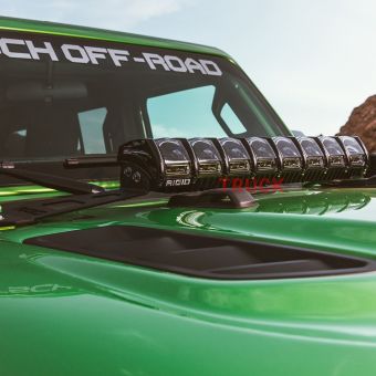 JEEP Wrangler JL Крепление на капот для фары 20″ ADAPT 