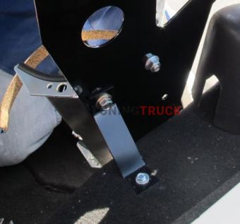 Опускающийся кронштейн для монтажа на JEEP WRANGLER JKU, черный