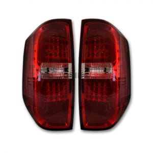 Toyota Tundra 14-17 LED Taillights - Red Lens
