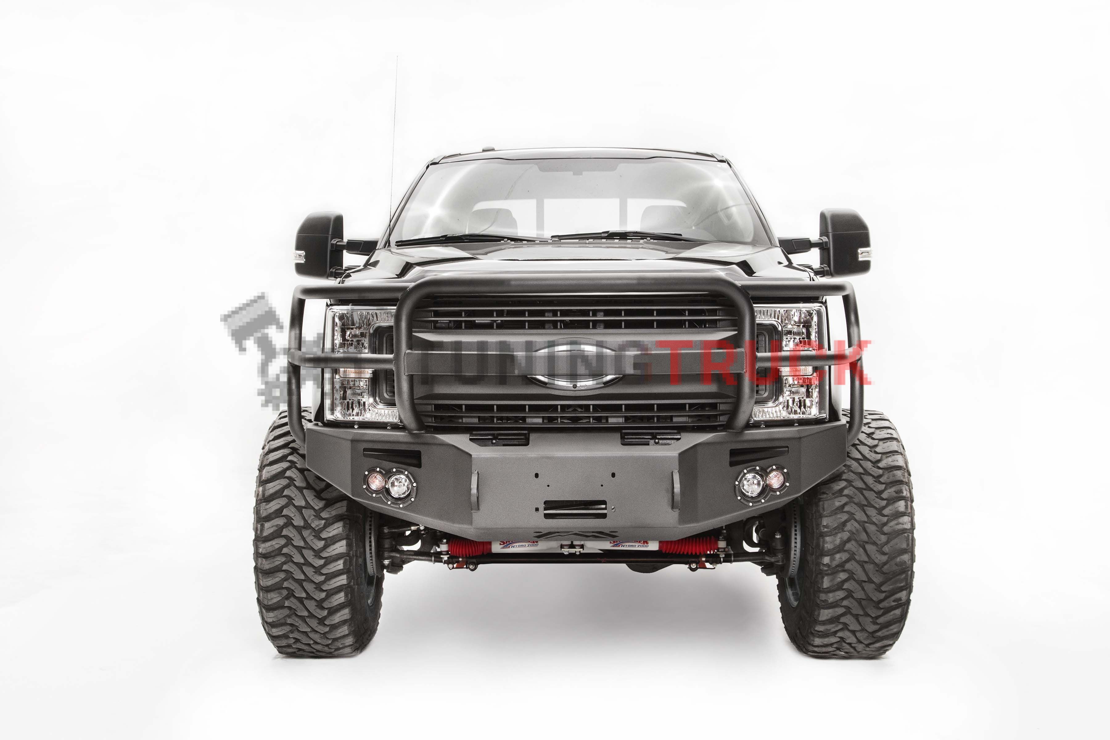 2017 Ford Super Duty F250-F350 Winch Bumper w/ Full Grill Guard Bare