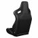 Спортивные сиденья анатомические серии Elite-X Series Sport Seats - Black Leatherette (Purple Stitching)