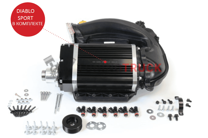 Комплект компрессора  Sprintex Twin Screw для Jeep JK 3.6L Pentastar V6  