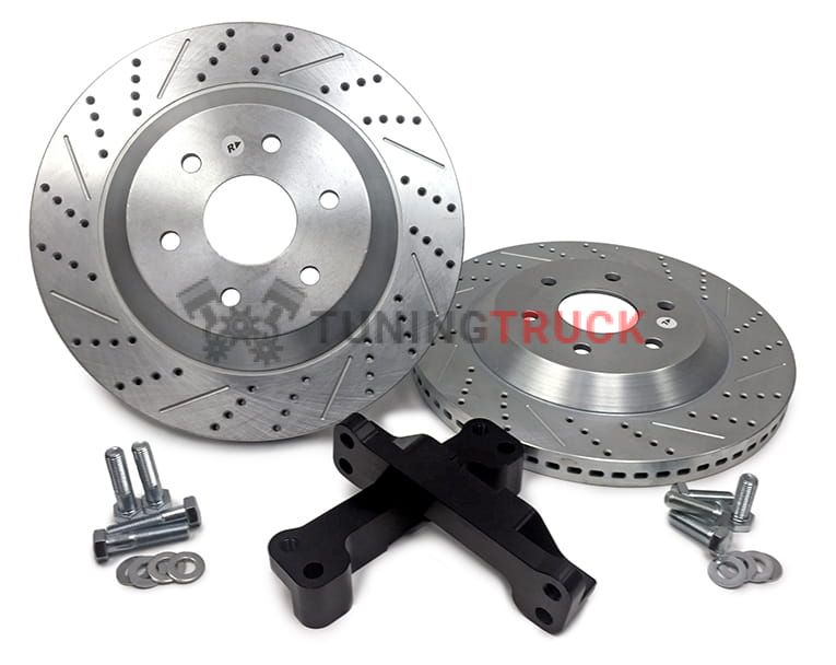 Комплект апгрейда тормозов передней оси EradiSpeed1 для Chevrolet Tahoe|Cadillac Escalade