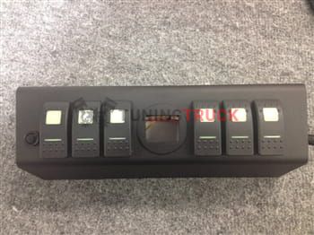 JK Switch Panel 6 Switch W/Genesis Adapter 09-17 Wrangler JK G Screen Not Included Amber sPOD