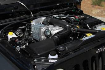 Комплект компрессора Sprintex без интеркулера для Jeep JK 3.8L 