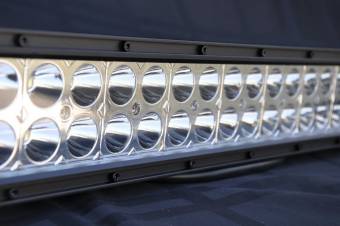 12" Light Bar 72W Flood/Spot 3W LED Chrome