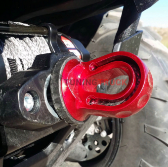 Коуш линейки XTV для синтетического троса лебедки UTV / ATV - серебряный