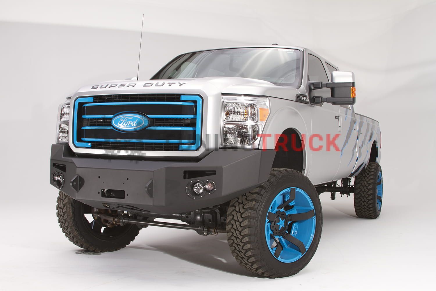 2011-2016 Ford Super Duty F250 - F350 Winch Bumper w/ No Grill Guard Bare