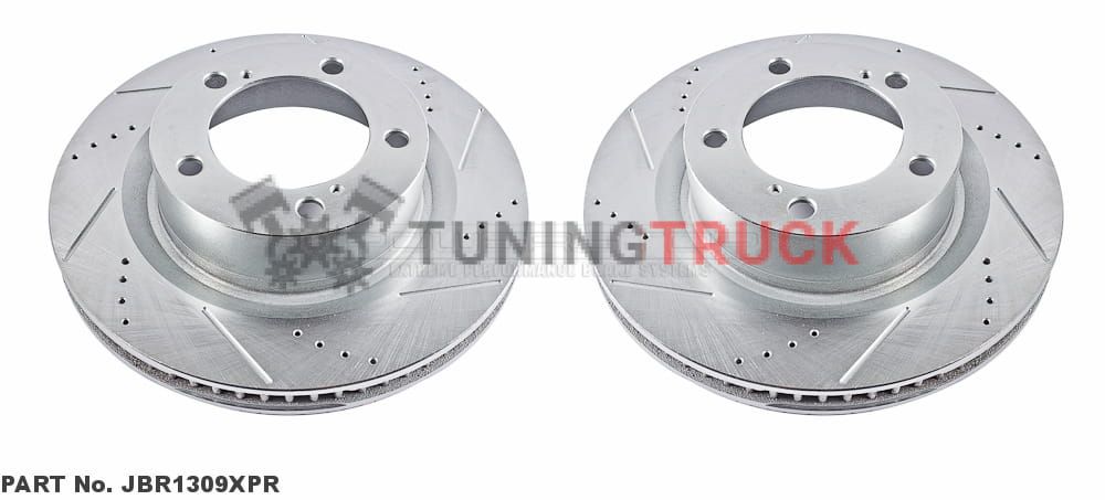 POWERSTOP Z36 TRUCK AND TOW ТОРМОЗНЫЕ КОЛОДКИ УСИЛЕННЫЕ JBR1309XPR TOYOTA