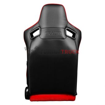 Спортивные сиденья анатомические серии Elite Series Sport Seats - Red Cloth (Black Stitching)