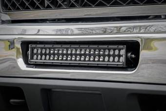 Кронштейн для установки LED балки 20'' в бампер Chevrolet Silverado 2500 HD 4WD 2011-14