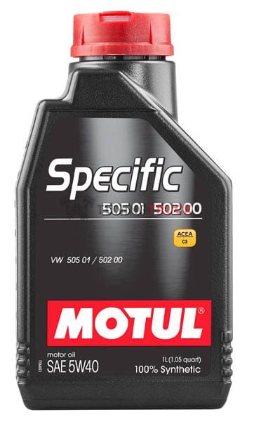 1 л MOTUL SPECIFIC 505.01-502.00 для бензиновых и дизельных двигателей VOLKSWAGEN