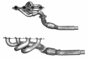 Трубы Down Pipes 3"×3'' с катализатором для Camaro V8 LS3/L99/ZL1/1LE 2010-15