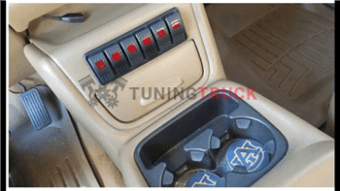 Modular 6 Switch Panel Universal Dual LED 36 Inch Cable Red sPOD