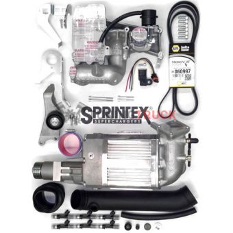 Комплект компрессора  Sprintex Twin Screw для Jeep® Wrangler TJ и  Unlimited с 4.0L 