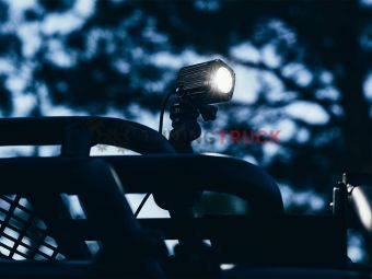 Фара Ignite (1 светодиод) - ближний свет (черная) 