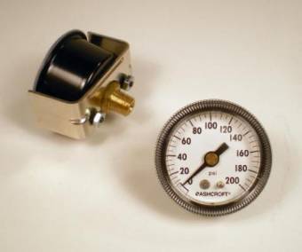 Монтажная стальная панель для манометра 200 PSI