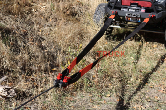 Шакл буксировочный FlatLink MultiMount, 3 отверстия - зеленый