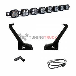 Светодиодная балка 8 фар для Jeep JL/JT, серия XL Linkable, подключается к панели управления