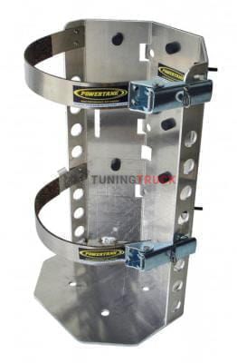 Power Bracket, Aluminum, 10lb./15 lb. CO2 Tank, 6.9" dia.