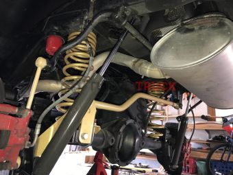 Задние отбойники  Rugged Ridge для Jeep Wrangler JK 2007-18 