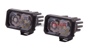 LED-фары SS2 Pro с синей подсветкой, дальний свет