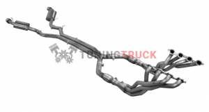 Выхлопная система 1-7/8"×3'' без катализатора для Camaro V8 2016+