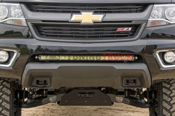 Кронштейн для установки LED балки 30'' в бампере Chevrolet Colorado 4WD/2WD 2015-16