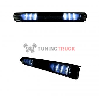 Ford 97-03 F150 & F250LD Light-Duty & Ford 00-04 Excursion - Red LED 3rd Brake Light Kit w/ White LED Cargo Lights - Smoked Lens