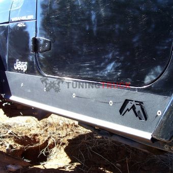 Защита порогов для Jeep TJ 1997-2006 Rock Sliders Bare