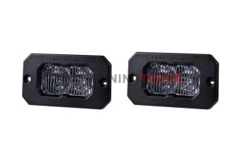 Врезные противотуманные LED-модули SS2 Pro с белой подсветкой