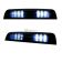 Toyota Tundra 07-17 - Red LED 3rd Brake Light Kit w/ White LED Cargo Lights - Clear Lens