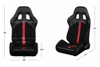 Спортивные сиденья анатомические серии Defender Sport Seats
