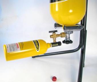 Inverted Tank Transfill Station, ITT Stand, Super Scale, Power Filler 1, Cap w/ hook