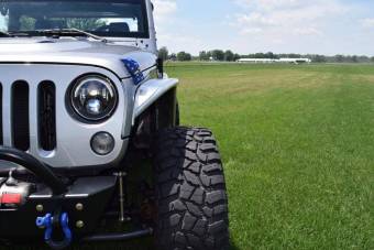 Крылья передние алюминиевые  для Jeep JK от GenRight