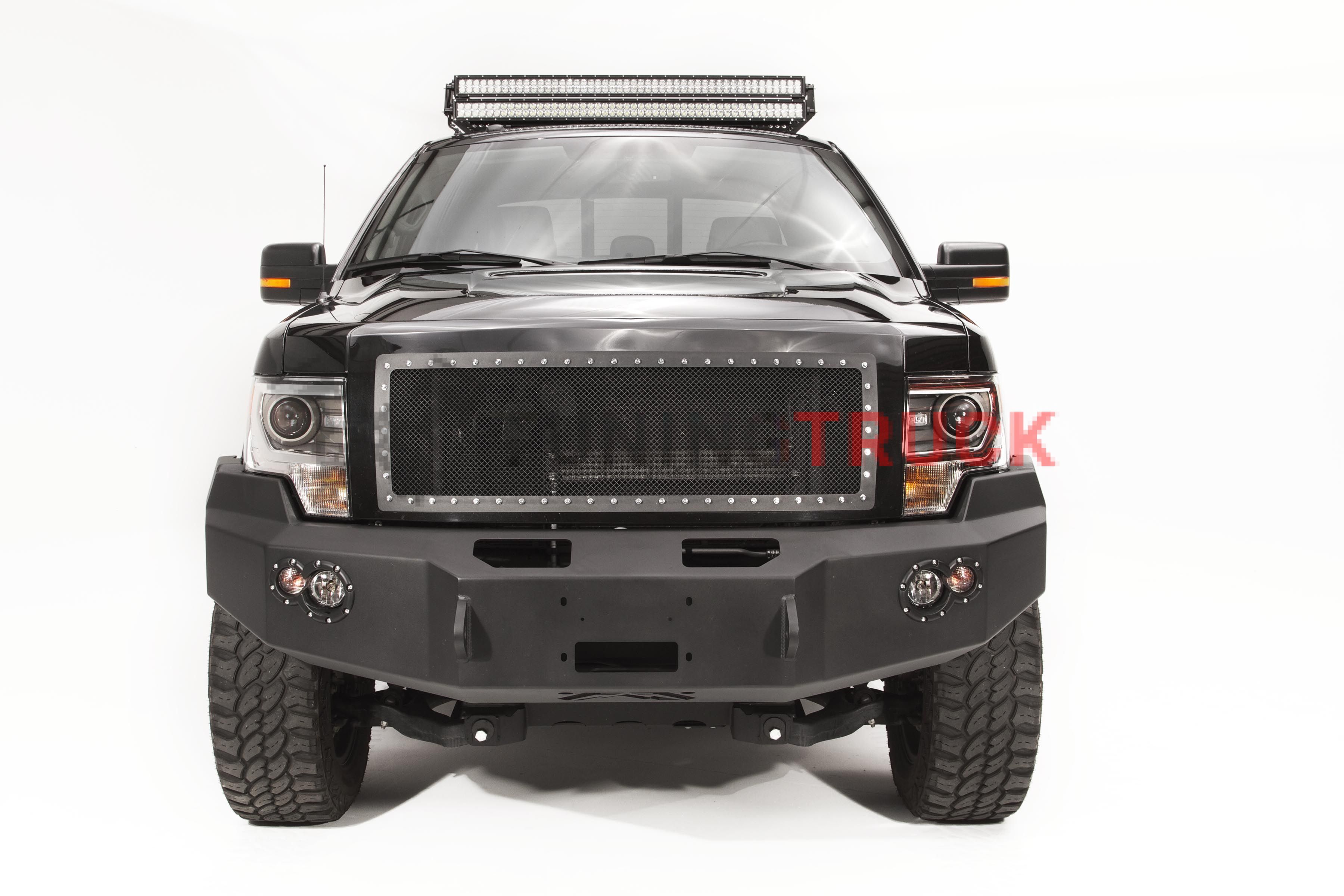 2009-2014 Ford F150 Front Bumper with Full Grill Guard Bare