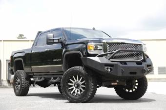 2015-2017 GMC Heavy Duty Winch Bumper w/ Pre-Runner Grill Guard