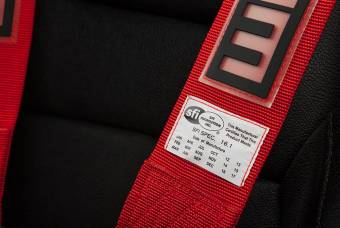 Ремень 5-ти точечный 3" SFI Approved Racing Harness - Red