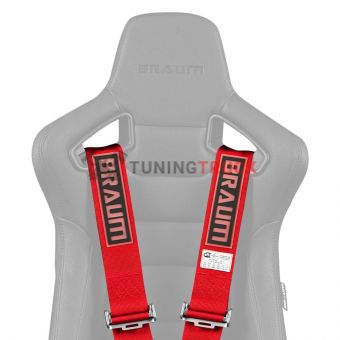 Ремень 5-ти точечный 3" SFI Approved Racing Harness - Red