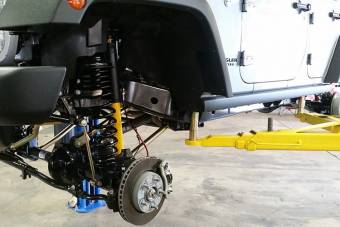 Комплект прогрессивных пружин JEEP WRANGLER JK 2007-2014  4 двери лифт 3.5 дюйма 