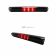 Ford 97-03 F150 & F250LD Light-Duty & Ford 00-04 Excursion - Red LED 3rd Brake Light Kit w/ White LED Cargo Lights - Smoked Lens