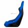 Синие спортивные сиденья анатомические серии Venom-R серия Fixed Back Bucket Seat 