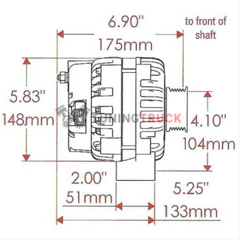 Генератор 215 А Powermaster 48302 (AD244)