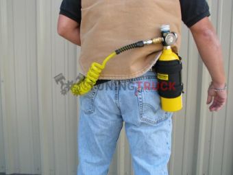 Straight Jacket Sleeve, 1.25 lb., Belt Clip, Non-Slip inside