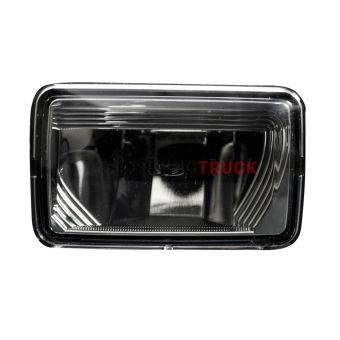 Ford 15-17 F-150 (Excluding RAPTOR) WHITE LED Fog Lights with Built-In AMBER LED Turn Signals 2-Piece Set (Replaces Both OEM Ford F-150 15-17 Fog Lights) - Smoked / Black