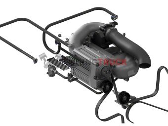 Комплект компрессора Sprintex без интеркулера для Jeep JK 3.8L 