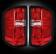 Chevy Silverado 16-17 1500/2500/3500 (Replaces Factory OEM LED Tail Lights ONLY - Also Fits GMC Sierra 15-17 Dually Body Style with Factory OEM LED Tail Lights ONLY) OLED TAIL LIGHTS - Red Lens